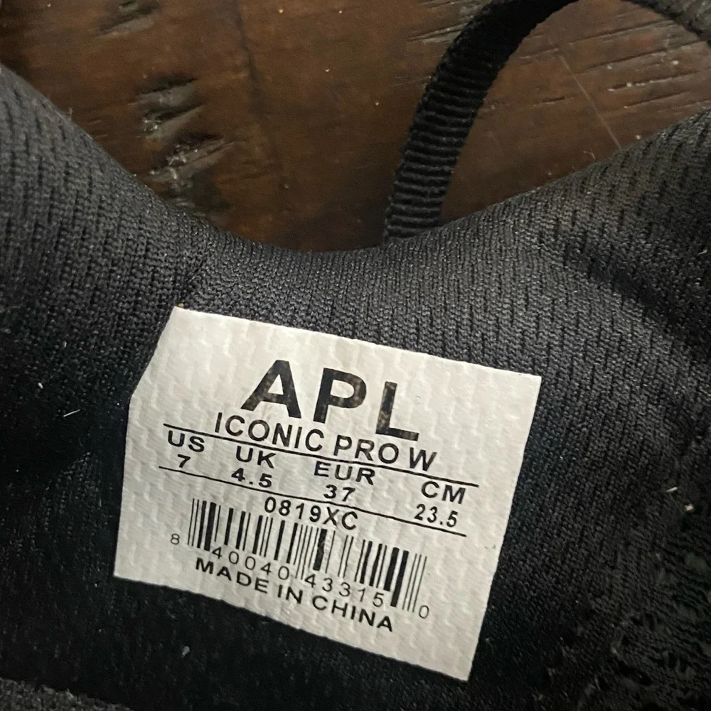 APL Athletic Propulstion Labs Women's Phantom Zebra Calf Hair Sneakers Size 7